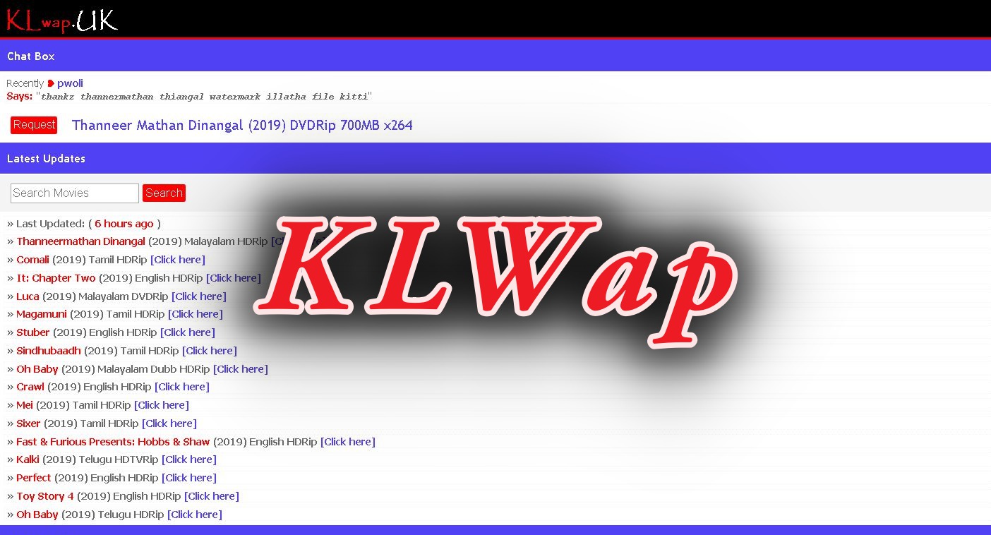 KLWAP DVD